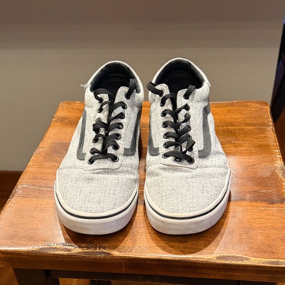 Vans Other - Vans Men's Light Gray Canvas Sneakers